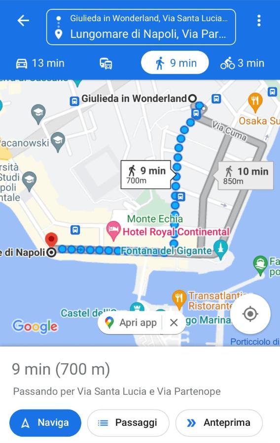 Giulieda In Wonderland Villa Наполи Екстериор снимка